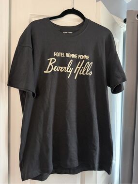 Beverly Hills Short Sleeve Tee - Black